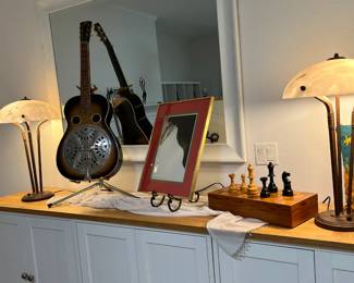 3 separate cabinets with custom top