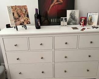8 drawer dresser/chest and Marilyn Monroe nude