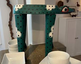 Folk art table