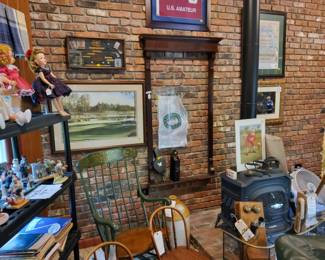 Antique Wall Phone and Pay Phone