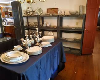 Lenox China, Sterling Silver Candle Sticks