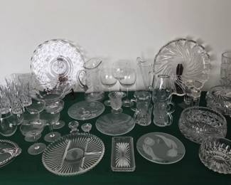 Some of the glassware