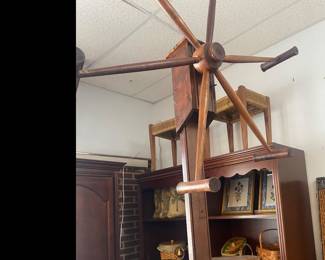 Antique yarn winder