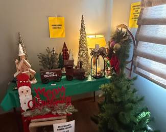 Christmas decor from Hobby Lobby