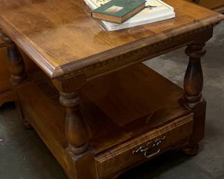 Beautiful sold wood end table