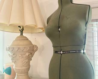 Vintage dress form (we found the stand after this pic)