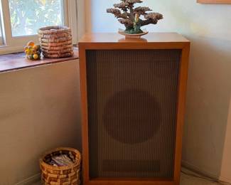 1960s Stephens Tru-Sonic 206AXA 15-inch coaxial speaker with enclosure