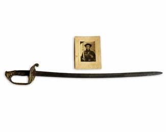 Model 1850 Civil War Army Staff & Field Officers Sword with family provenance