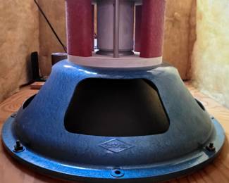 1960s Stephens Tru-Sonic 206AXA 15-inch coaxial speaker with enclosure