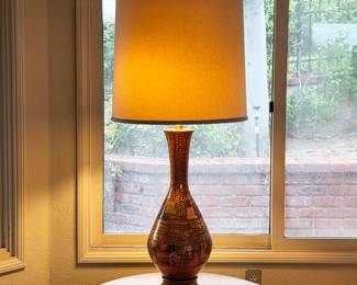 Mid Century Modern MCM Monumental Italian abstract lamp by Marbro
