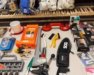 Items Located In The Lower Work Shop