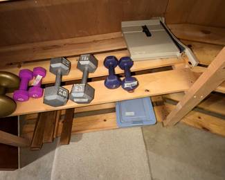 Items Located In The Lower Storage Area