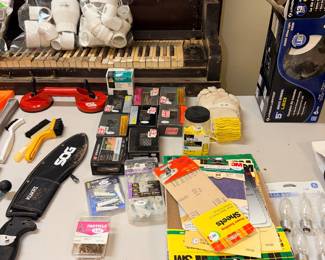 Items Located In The Lower Work Shop