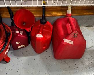 Items Located In The Garage