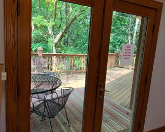 Doorway To The Back Patio / Porch Area