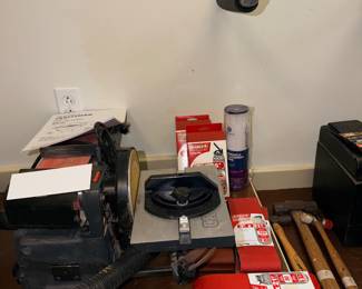 Items Located In The Lower Work Shop