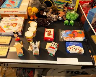 Items Located In The Lower Level Family Room