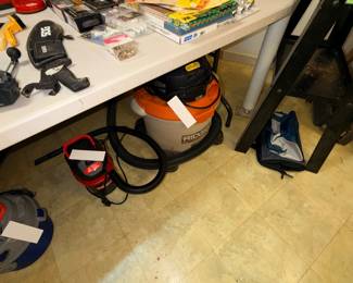 Items Located In The Lower Work Shop