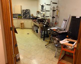 Items Located In The Lower Work Shop
