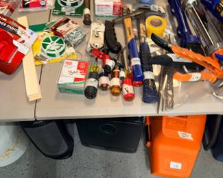 Items Located In The Garage