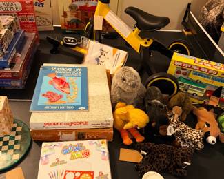 Items Located In The Lower Level Family Room