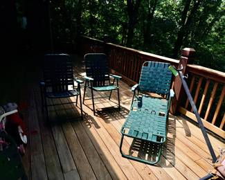 Items Located In The Back Porch / Patio Area