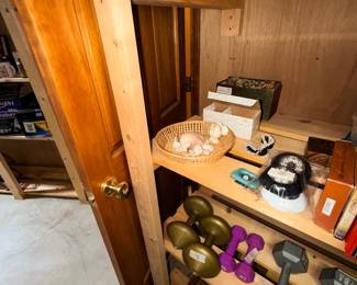 Items Located In The Lower Storage Area