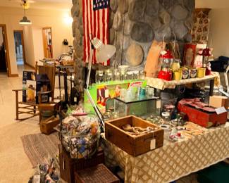 Items Located In The Lower Level Family Room