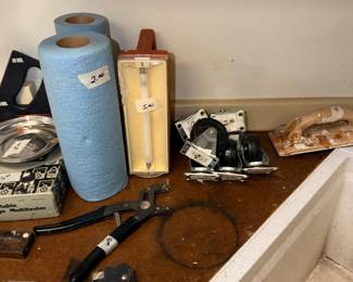 Items Located In The Lower Work Shop
