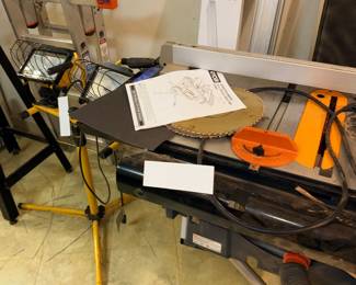 Items Located In The Lower Work Shop