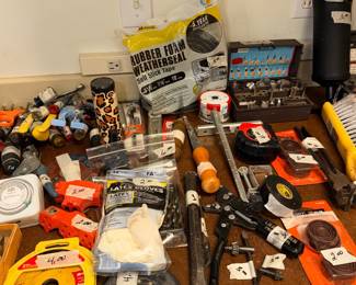 Items Located In The Lower Work Shop