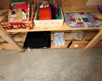 Items Located In The Lower Storage Area
