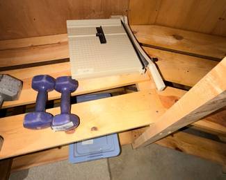 Items Located In The Lower Storage Area
