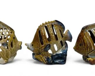 Ceramic Fish Tealight Holders