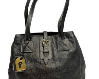 Dooney Bourke Black Leather Handbag