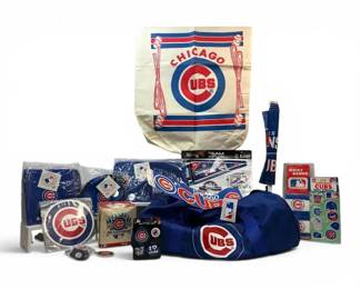 Chicago Cubs Duffle Bag, Magnets, Wrist Bands More