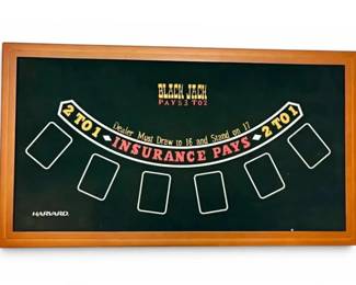 Harvard MultiGame Table Poker, Roulette, Black Jack
