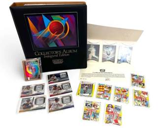 NBA Collectors Album Of Players. Larry Bird Hologram w Certification Sealed New Baseball Cards