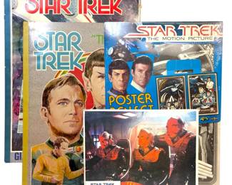 Vintage Star Trek Coloring Books Poster