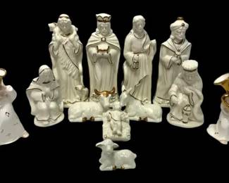 Porcelain Nativity Scene