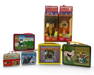 Metal Lunch Boxes, New Kids On Block, Peanuts, And More