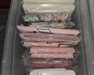 Tub of Nice Tablecloths