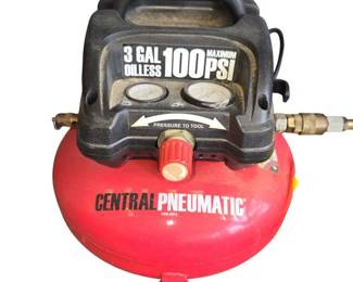 Central Pneumatic 3 Gallon Air Compressor
