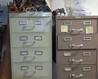 Steelmaster 5-Drawer Vertical Filing Cabinets