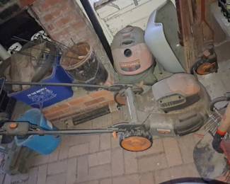 Craftsman 8-Gallon Wet/Dry Vacuum and Electric Walk-Behind Mower