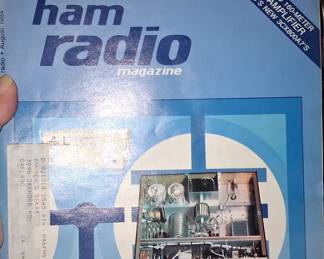 Collection of Vintage Ham Radio Magazines (1980s)