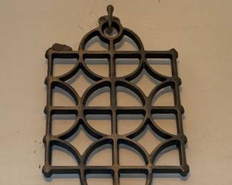 Vintage Cast Iron Trivets - Wilton and similar manufacturers