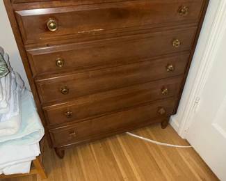 Mid-Century Modern Style 5-Drawer Chest