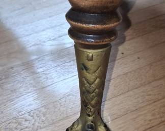 Victorian Adjustable Piano Stool with Glass Ball and Claw Feet by H. Holtzman & Sons