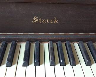Vintage P.A. Starck Upright Piano